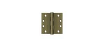 Deltana S44HDBB5 4" X Square Hinge, Hd, Ball Bearings Antique Brass Pair. Fixed Price $26.18.