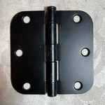 Stone Harbor Rounded 3.5 Inch X Door Hinges, Matte Black. Set Of 2. Fixed Price $5.03.
