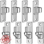 Insaga Wall Mount Gate Hinges Silver 4PK. Fixed Price $72.49.