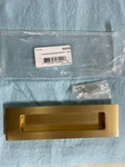 Emtek 220307US4 Modern Rectangular Flush Pull 7" - Satin Brass. Fixed Price $25.38.
