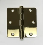Solid Brass Door Hinges - 3 1/2" X Lifetime Polished. Fixed Price $58.99.