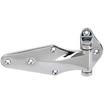 Kason 1070 Reversible Surfacemount Narrow Flange Hinge Chrome Finish. Fixed Price $85.00.