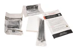 Catalyst Fence Gate Stop Latch Plate Kit Black Durable Steel Hardware Barrette. Fixed Price $19.99.