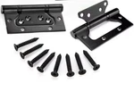 Hedison Black Steel Butt Door Hinge 5X3.5 With Screws Pack Of 1. Fixed Price $14.72.