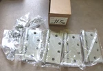 Pack Of Assa Abloy Mckinney 4-HOLE Hinge Set 4.5" X TA2714, 26D, MK55860. Fixed Price $26.97.