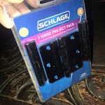 Schlage Hinge Project Pack, 3.5" Round, 1/4" Radius, SC3P1012F-716- New. Fixed Price $17.99.