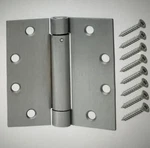 Everbilt 4 In. Square Satin Chrome Adjustable Spring Hinge (710695). Fixed Price $11.00.