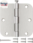 42 Pack Nickel Door Hinges Brushed 3 1/2 Interior Satin. Fixed Price $75.71.