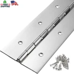 Heavy Duty Piano Hinge 30 Inch X Width, True 0.060'' Thick Stainless Stee. Fixed Price $52.28.