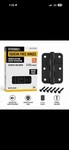 Everbilt Matte Black Squeak Free Door Hinges 3-1/2" 5/8 Radius 24PK. Fixed Price $25.00.