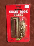 Nos Guard Security Chain Door No. 601 Durable Brass Finish. Fixed Price $7.95.
