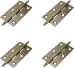 2.5" Hinges, Square Hinge, Antique Brass For Cabinet Doors Dresse.... Fixed Price $23.94.