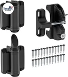 Self Closing Gate Hinges And Key Lockable 2 Sided Latch Hardware Kit,t. Fixed Price $69.14.