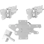 Jake Sales Self Closing Vinyl Fence Gate Single Hardware Kit White For V.... Fixed Price $108.99.
