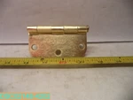 QTY=13: 3.5" By Amzgod Gold Rounded Interior Door Hinges Without Hardware. Fixed Price $20.98.