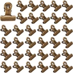 35PCS Bronze Clips Vintage Metal Binder Hinge Mini Corkboard Hanging Pi.... Fixed Price $12.59.