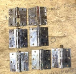 Stanley Door Hinges 3.5 X Chrome Stainless Steel F179. Fixed Price $19.50.