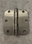 Emtek 3 X 1/2" 9100 Steel Plain Bearing Hinge Pairs 5/8" Ra Sn Pn Pw Fb. Fixed Price $9.99.