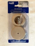 National Hardware N269-068 Closet Rod Pole Socket Set, 1-3/8 Unfinished Wood. Fixed Price $7.25.
