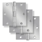 Miseno MDH3523 3-1/2 X Plain Bearing Square Corner Door Chrome. Fixed Price $25.69.