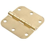 Hillman Hardware Essentials 5/8" Round Corner Door Hinge Satin Brass (3-1/2"). Fixed Price $7.95.