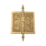 Asian Japanese Door Hinge Cast Brass Circa 1880 Design 4.5" Russell And Erwin. Fixed Price $32.42.
