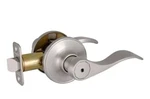 Design House Springdale 2-WAY Brass Privacy Door Lever Satin Nickel/silver. Fixed Price $19.00.