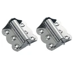 2 Pcs Stainless Steel Screen Door Hardware Spring Loaded Silver. Fixed Price $15.82.