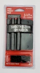 Everbilt Smooth Action Door Hinge 3-1/2 X 1/4 Inch Radius Matte Black Pack. Fixed Price $12.95.