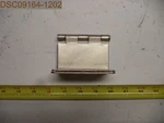 QTY=10: Stone Hardor Hinges 3-1/2"X3-1/2" Satin Nickel 1/4" Rad, 815265014910. Fixed Price $86.80.