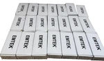 Emtek 92033US7 French Antique Steel Hinges 3-1/2"X3-1/2" 5/8" Radius Pair. Fixed Price $234.99.