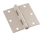 National Hardware N830-248 Satin Nickel Steel 512 Door Hinges 3-1/2 In.. Fixed Price $8.60.