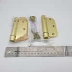 Miseno 3-1/2 X Spring Hinge 5/8" Radius Door Pair Brass MDH3572SB. Fixed Price $21.82.