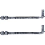 J-bolt Post Hinge 10" Bolts Thru The Includes Nuts Hing.... Fixed Price $37.25.