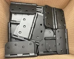 Lot Of 34 Hager RC1841 4"X4" Hinges Black With Screws. Fixed Price $124.99.