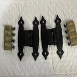 Vtg 3/8" Offset Hinge Cabinet - Colonial Black Amerock # A1620 Nos. Fixed Price $7.00.