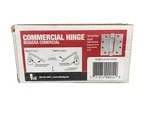 Tell Manufacturing US26D 4.5 In. X Satin Chrome Spring Hinge New. Fixed Price $21.19.