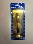 Mintcraft Decor Pull Plate Solid Brass 3"X8" #773-9204. Fixed Price $28.00.