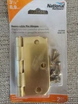 National #N189-720 2PK 3-1/2" Residential Hinge By Mfg Co T2. Fixed Price $13.50.