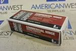 Tell HG100005 Commercial Ball Baring Hinge 4.5"X4.5X" Set Of 3 W/ Screws *new. Fixed Price $22.00.