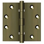 Deltana DSB45B 4-1/2" X Ball Bearing Square Corner Full Brass. Fixed Price $100.43.