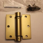 Emtek 95013US4 Satin Brass Spring Square Corner Mortise Hinge 3.5" X. Fixed Price $29.97.
