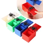 Plastic Prank Prop Hidden In Case Funny Toy Colorful Spider Scare Box Tl. Fixed Price $8.72.