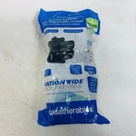 2 Pack Weatherables Black Heavy Duty Self-closing Multi-adjustable Gate Hinges. Fixed Price $45.98.