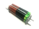 Power Distribution Din Rail Terminal Block KN-T10 10AWG 30A 600V Konnect-it. Fixed Price $33.97.