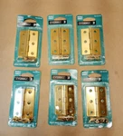 Pair Everbilt Broad Hinges 2-1/2IN X 1-9/16IN Bright Brass Finish 1000 020 953. Fixed Price $12.95.