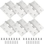 6 Pcs 4.5 Inch Ball Bearing Door Hinges Commercial Grade Stainless Steel Pro. Fixed Price $61.01.