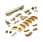Johnson Hardware 100FD484 14 To 16 Awg Aluminum Silver Set In.. Fixed Price $103.34.