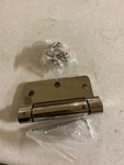 Emtek 95023US14 3.5"X3.5" Spring Mortise Hinge - 1/4" Radius Pair Polished. Fixed Price $30.35.