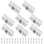 Yoohey 8PCS 2 Inch Spring Self Closing Hinge, 304 Stainless Steel Sprin.... Fixed Price $21.03.
